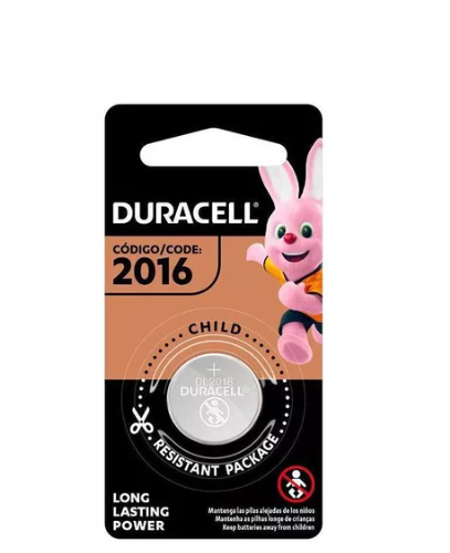 Bateria Duracell De Lítio 3v Cr2016 Com 1 Unidade